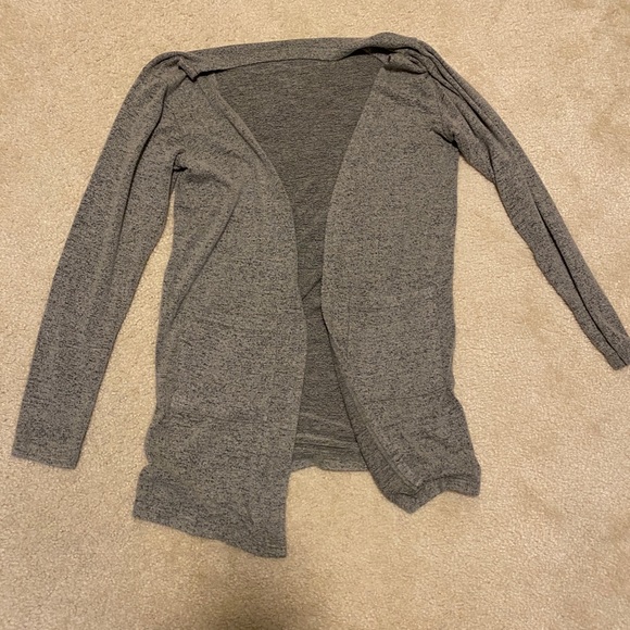 ZYIA Sweaters Zyia Army Green Lounge Boyfriend Cardigan Size Xs